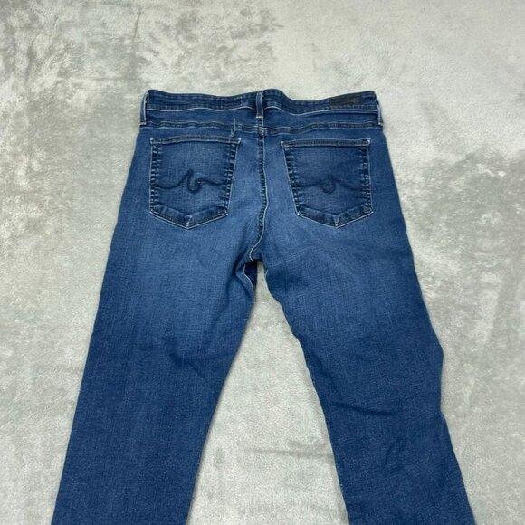 AG Adriano Goldschmied The Farrah Skinny High-Rise Jeans Womens Size 27 a0188 - Picture 10 of 11